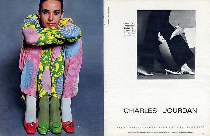 'Four Legs' Charles Jourdan, Guy Bourdain, 1967, Melopee Majestic-Mitsouko