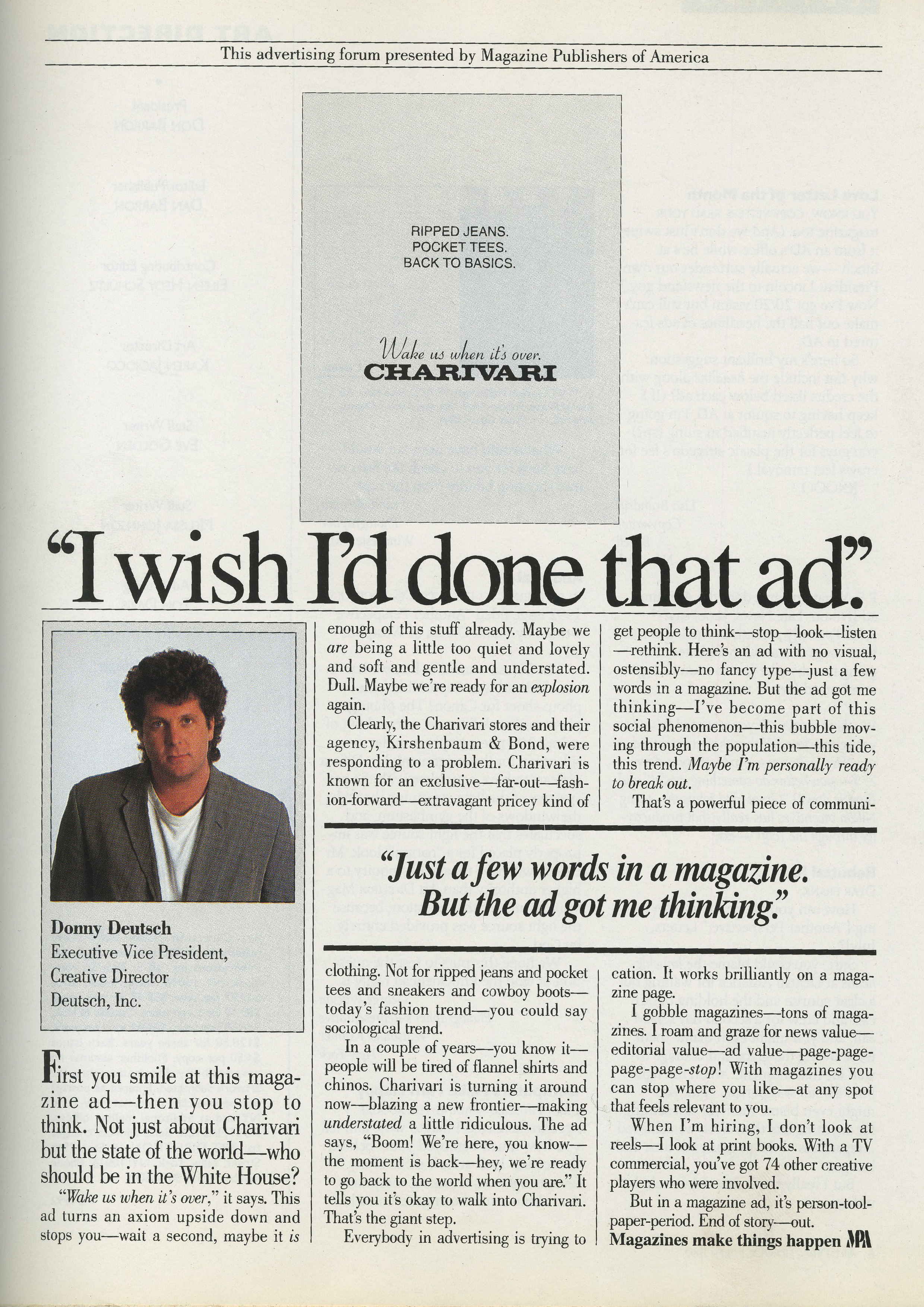 Charivari - 'I Wish I'd Done That Ad'-01
