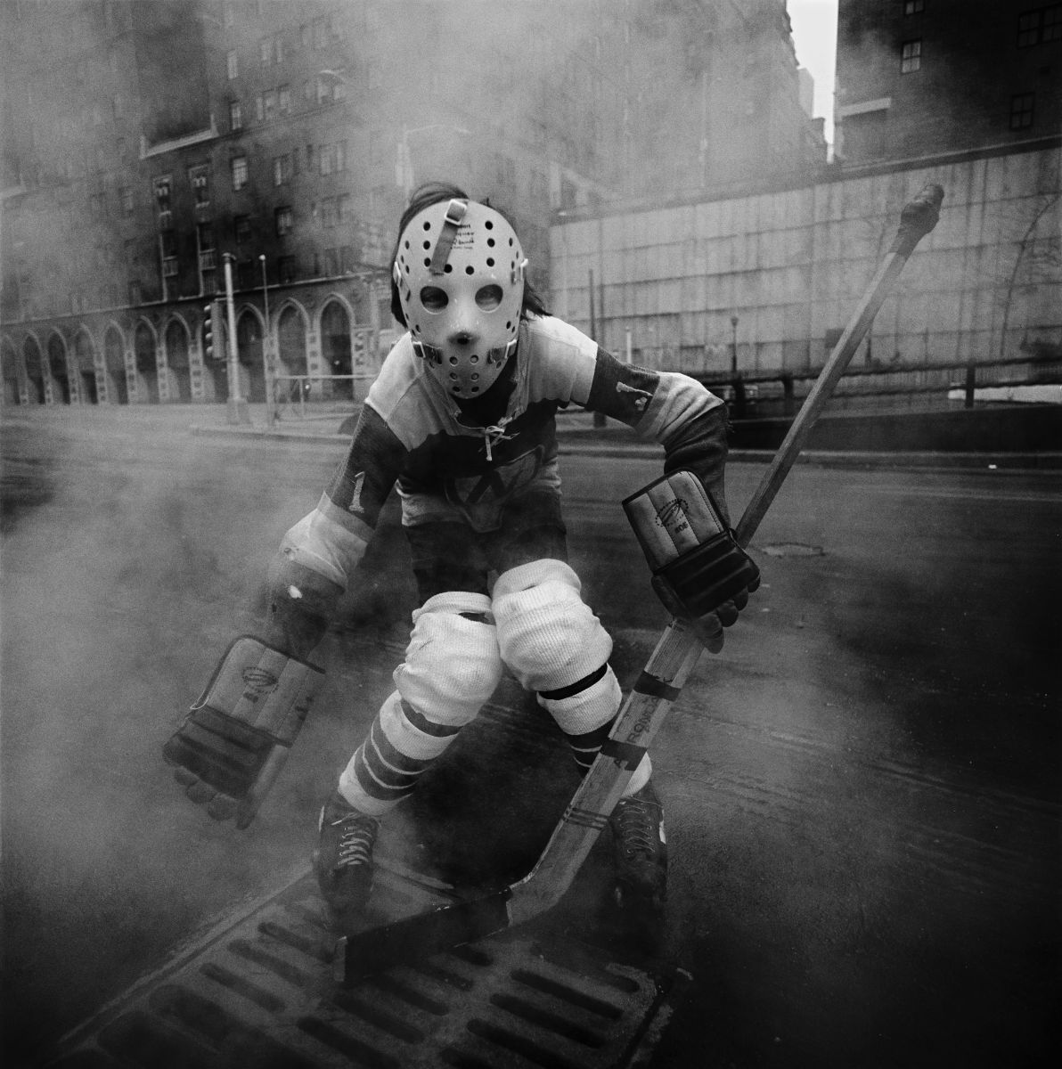 Arthur Tress 'Street Hockey' NY