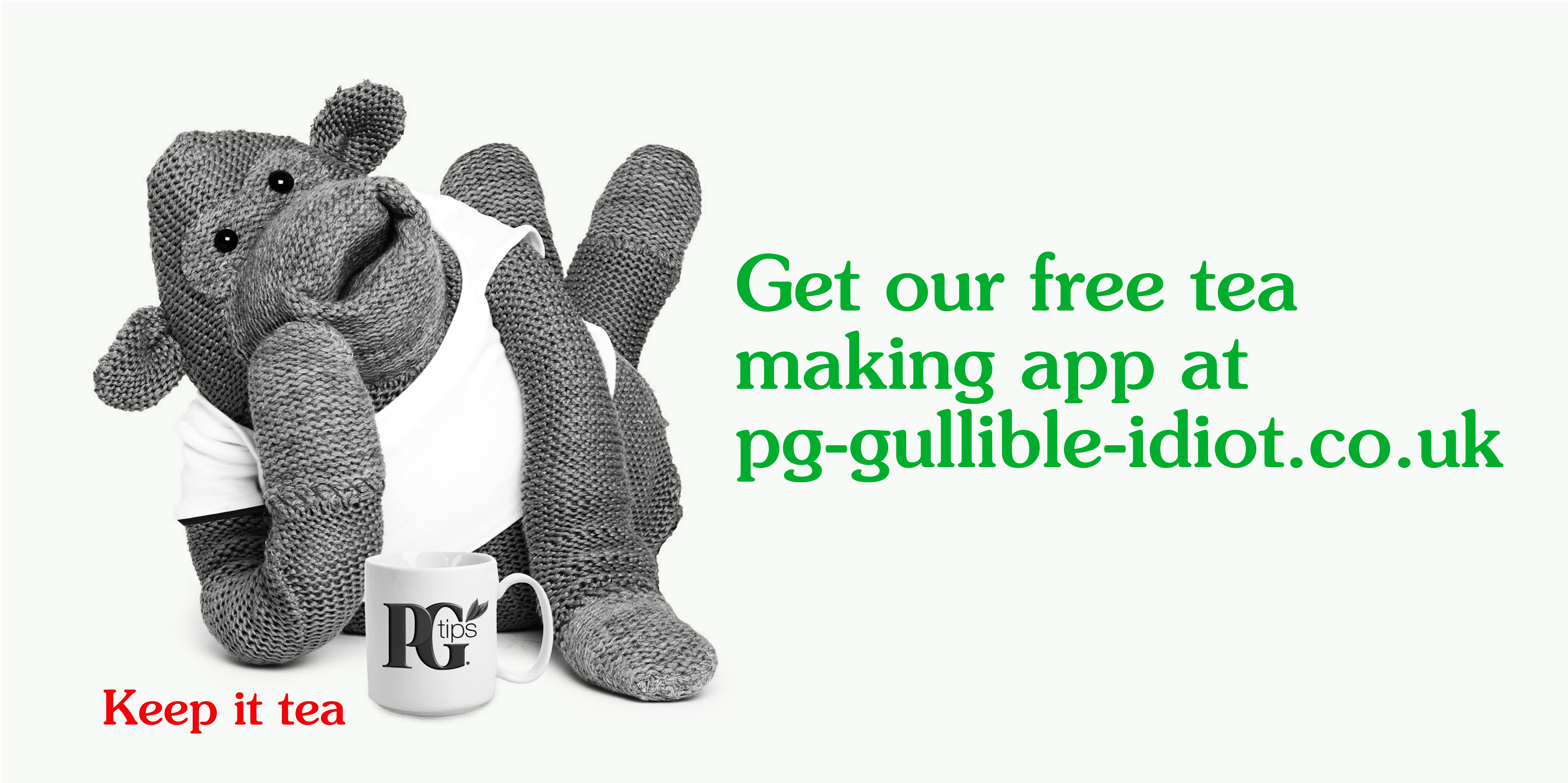 PG tips 'Get Yout Free' rough