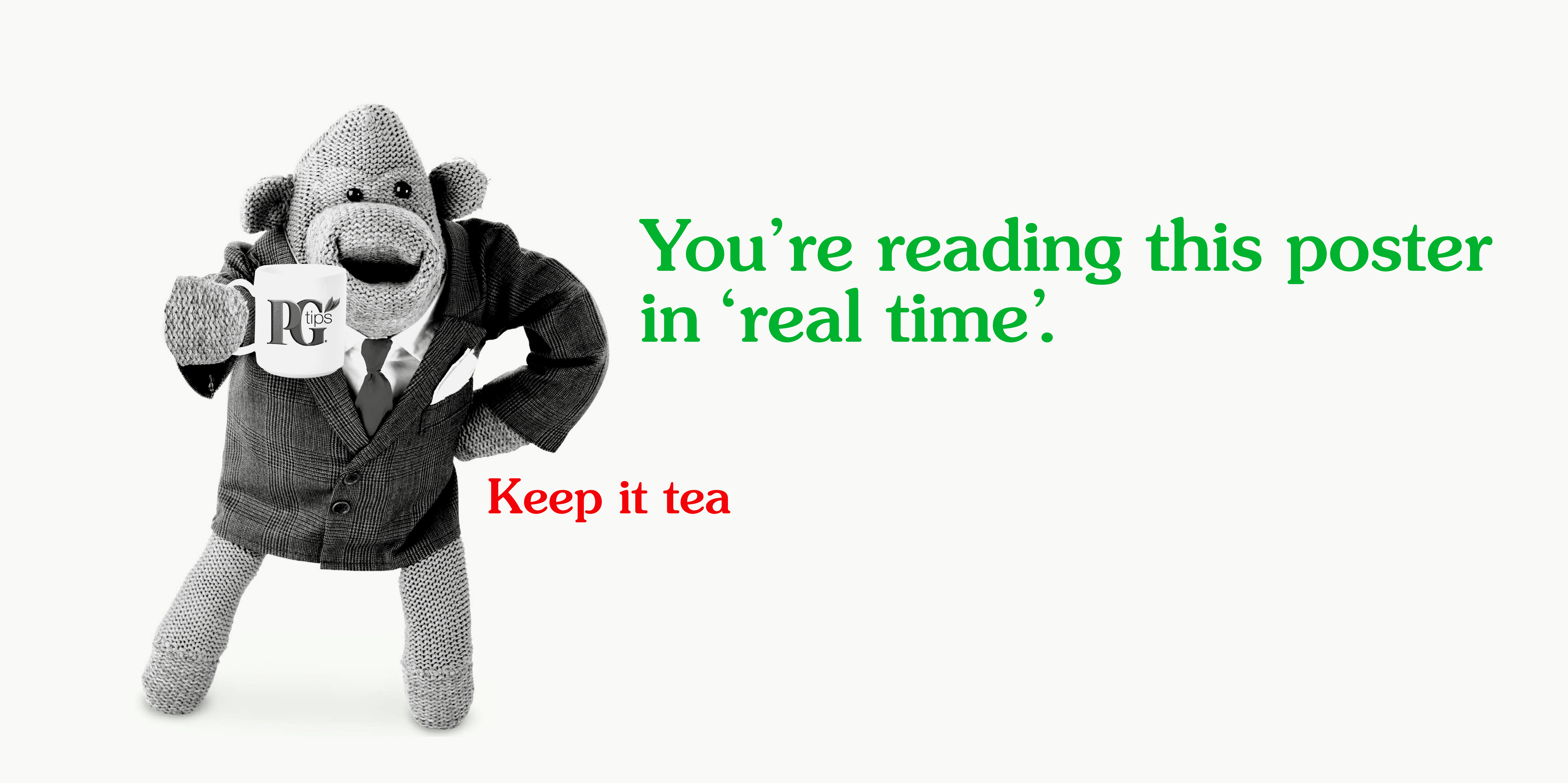 PG tips 'Real Time' rough