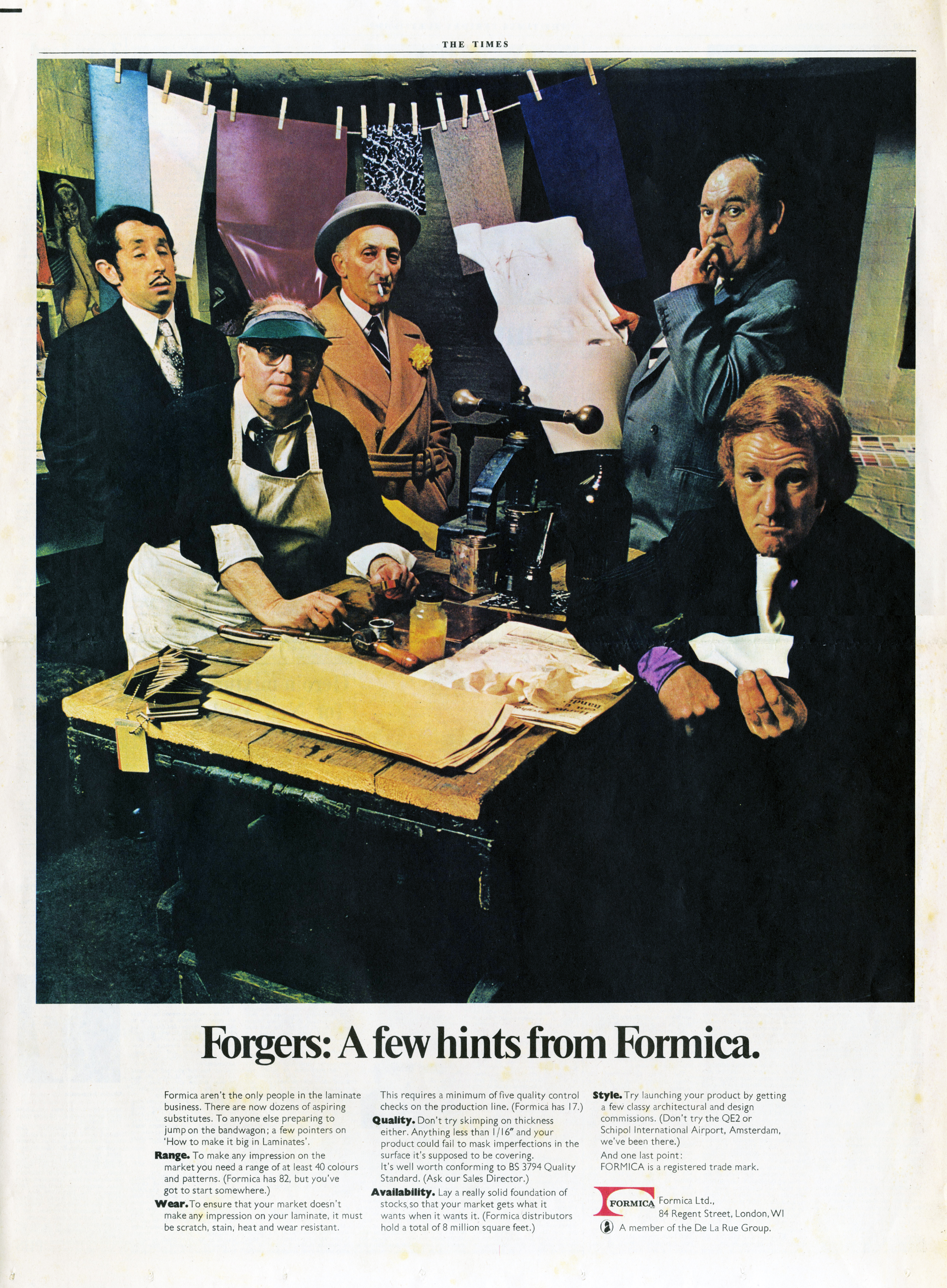 Formica 'Forgers*', David Holmes, KMP-01