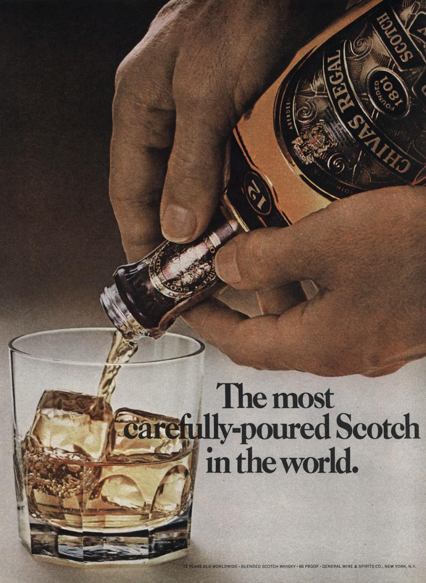 0. 'The Most Carefully Poured' Chivas Regal, DDB NY Esquire