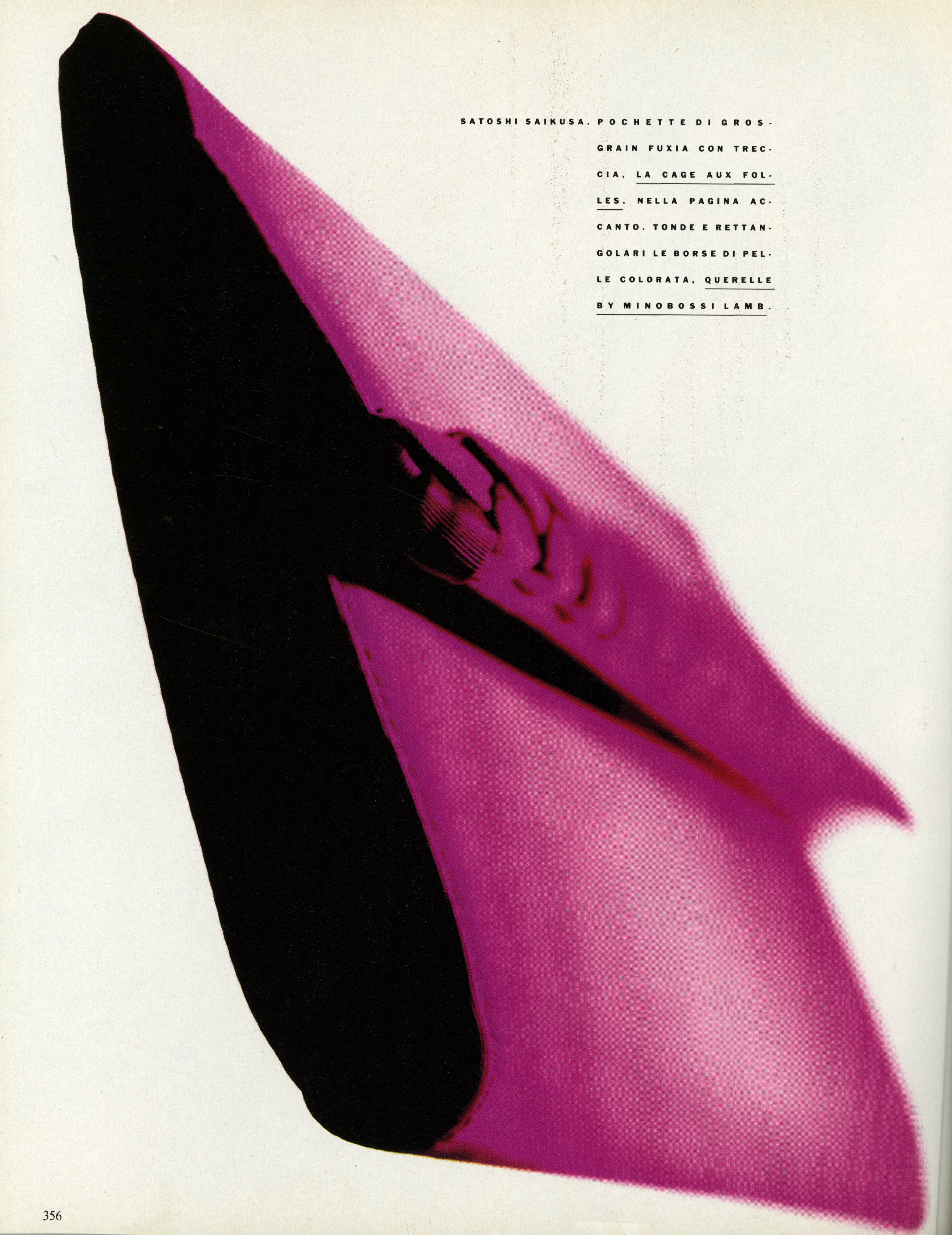 'Pink Bag 2' Vogue Italia, Satoshi Saikusa-01