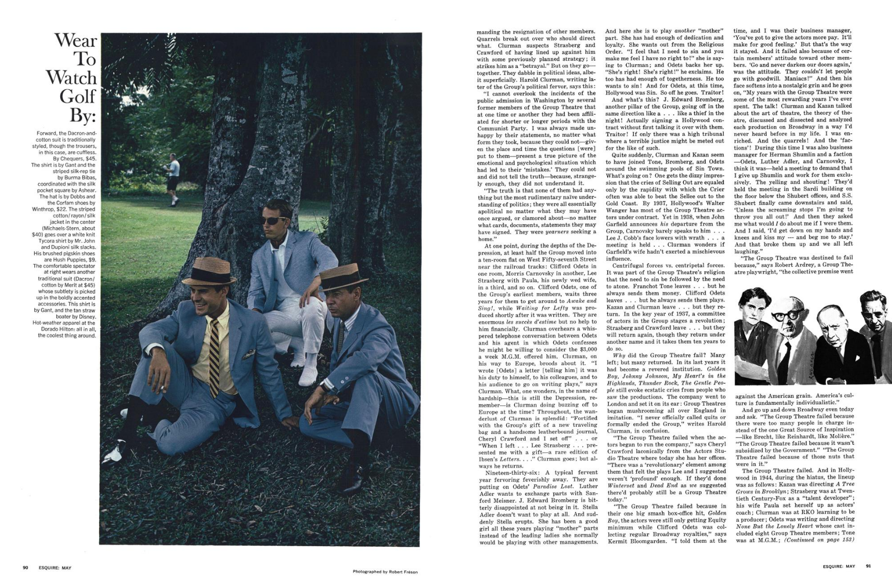 Robert Freson 'Golfers 2', Esquire.png