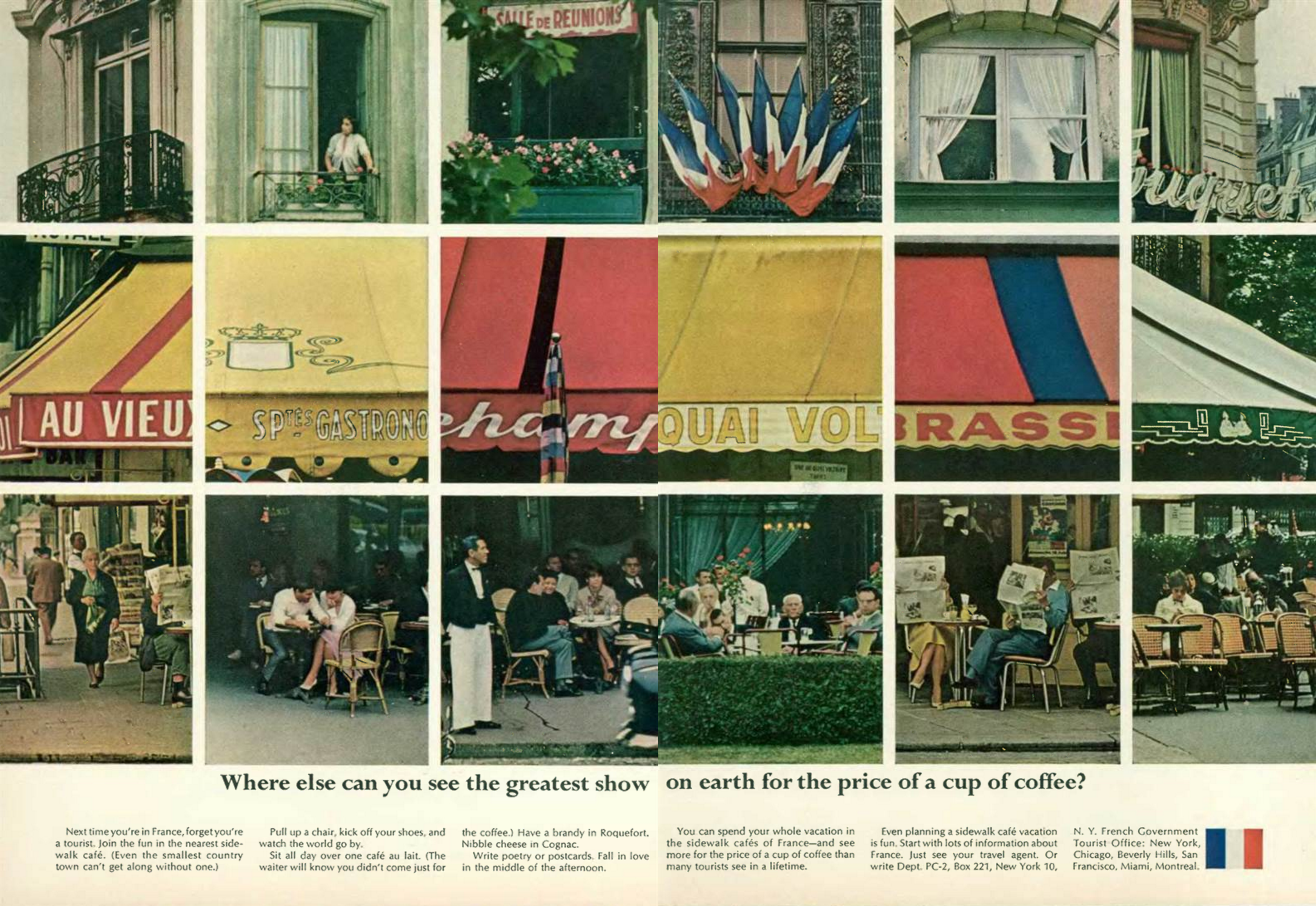 'Where Else' French Tourist Board, DDB NY, 1960's.png