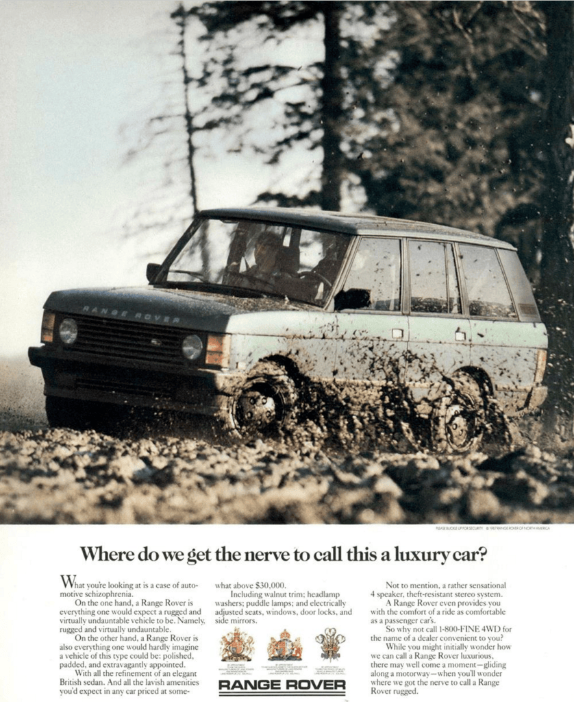 30. Where Do We Get:Range Rover: Grace & Rothschild | STUFF FROM THE LOFT.