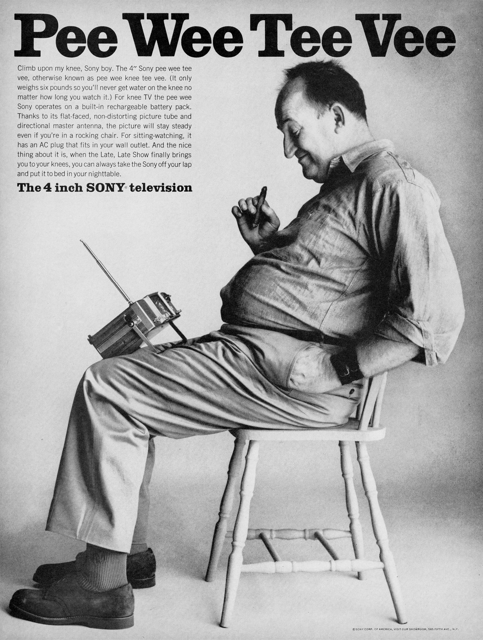 1966 – Pee Wee:Sony:DDB NY:Len Sirowitz:Ron Rosenfeld:Howard Zieff ...